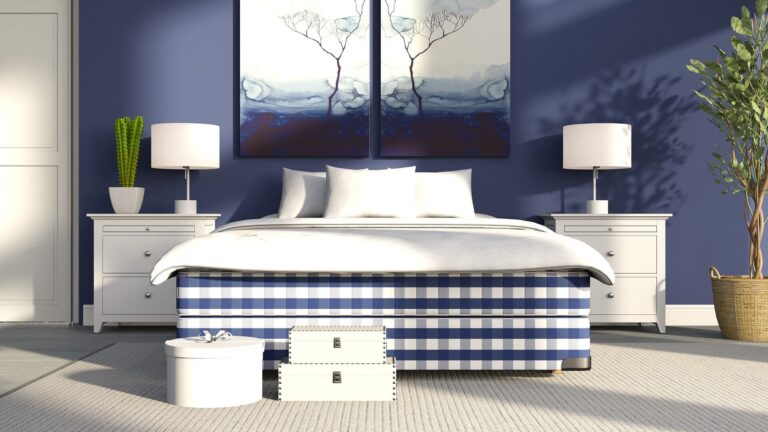 Slaapkamer blauw